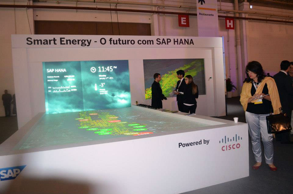 Energia limpa e totalmente sustentável com controle absoluto do SAP HANA. 