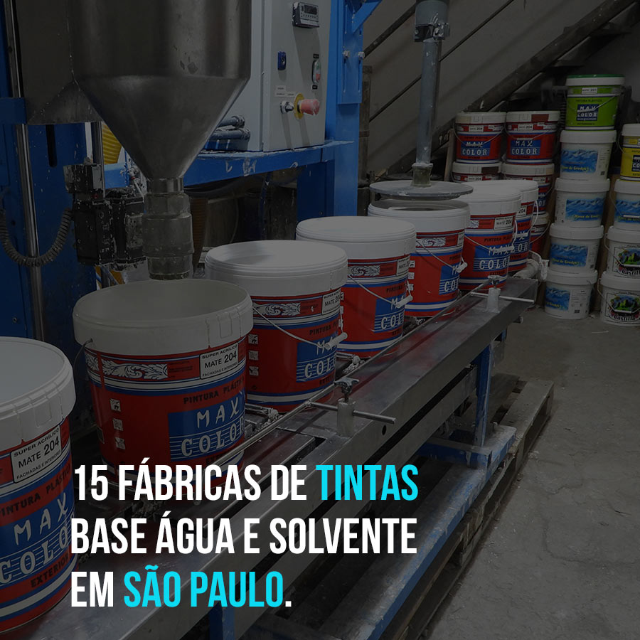 Maiores fábricas de tintas em São Paulo 