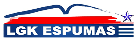 logo-tipo LGK Espumas