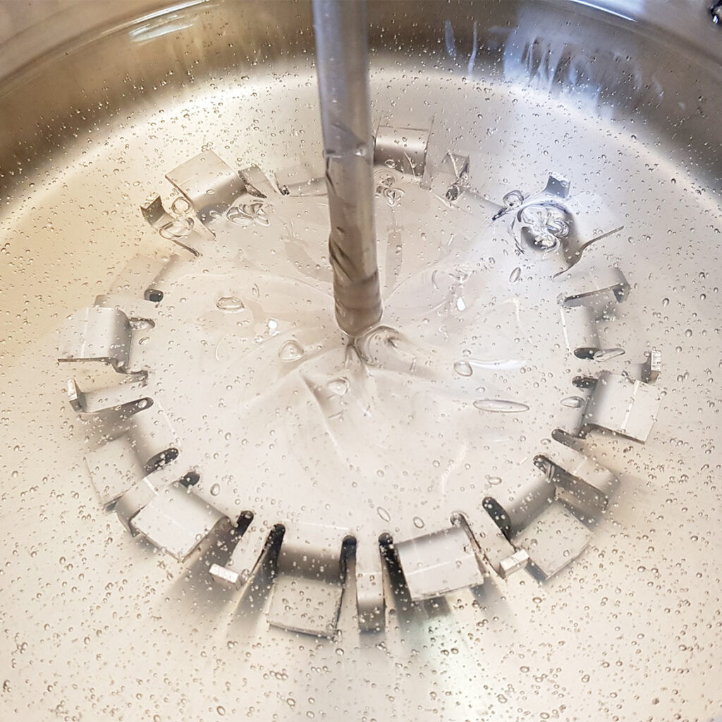 Misturador de Álcool em Gél