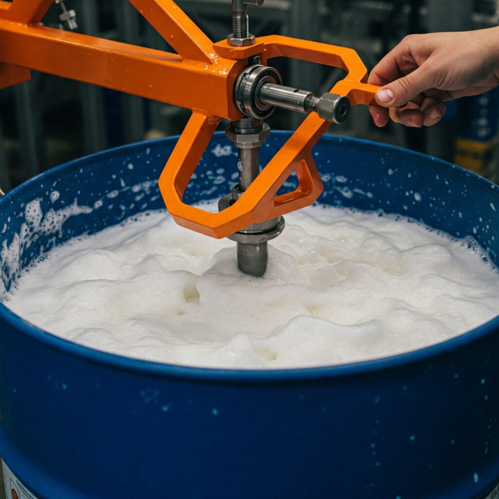 Misturador de amaciantes