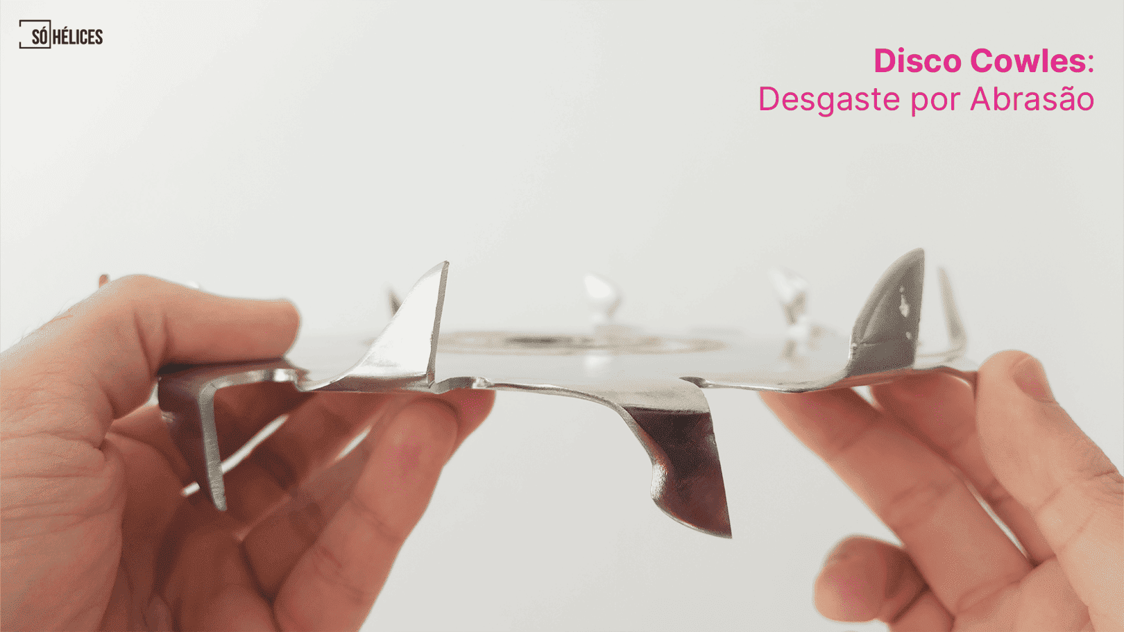 Desgaste abrasivo do Disco Cowles em aplicações de alta viscosidade