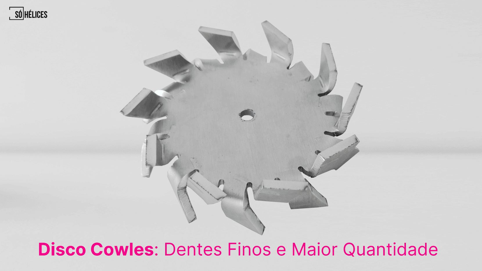 Geometria de dentes finos em Disco Cowles para melhor cisalhamento
