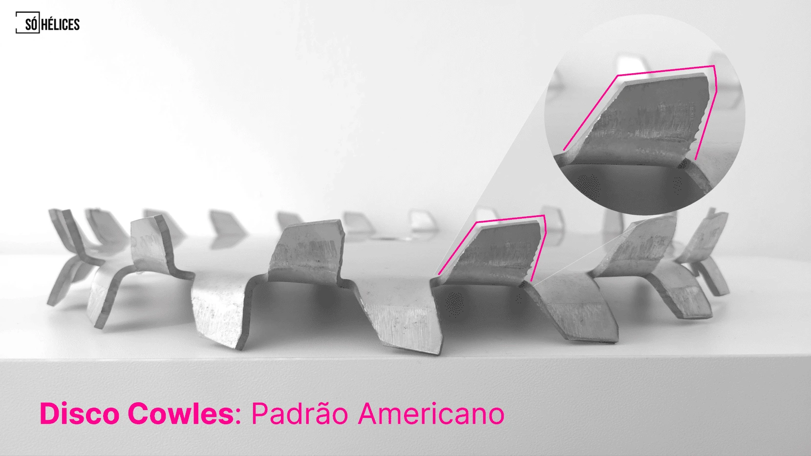 Disco Cowles com dentes padrão More house Cowles