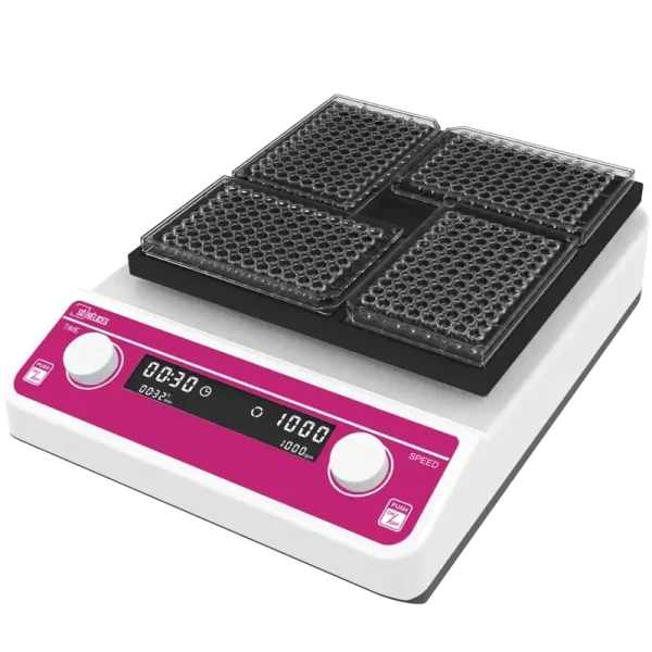 Agitador de Microplacas com 4 Posições Agitador de Microplacas com 4 Posições