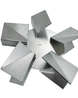 Turbina Rushton Converter